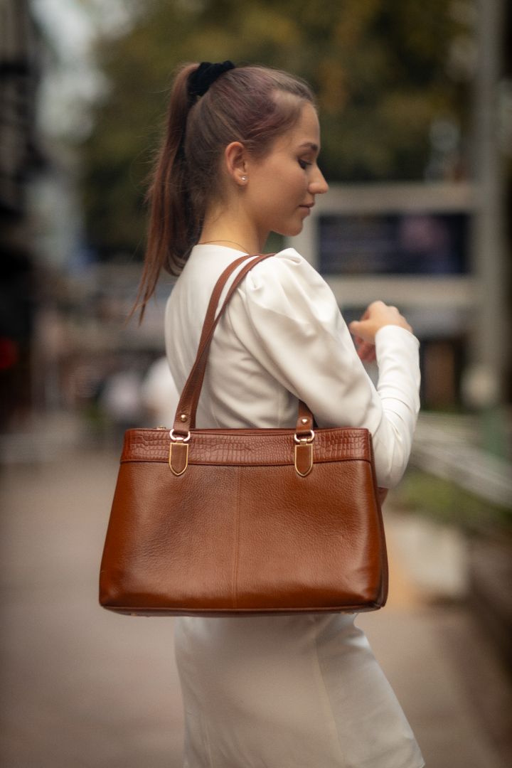 Tan Brown Purse